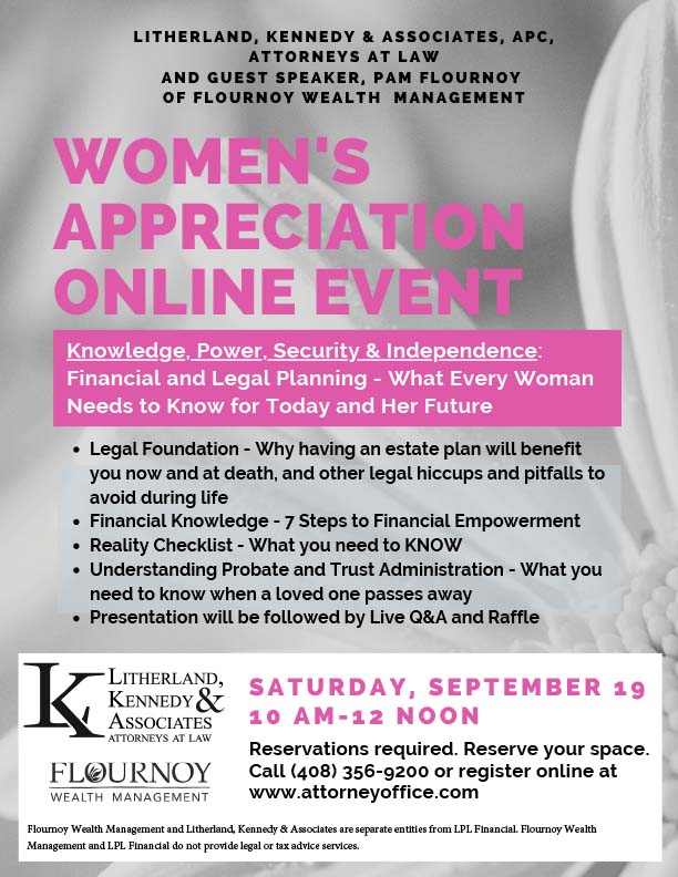 Women's Appreciation Online Event