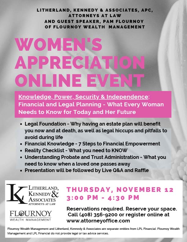 Women's Online Event with Pam Flournoy
